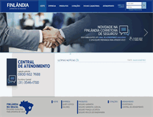 Tablet Screenshot of finlandiaseguros.com.br
